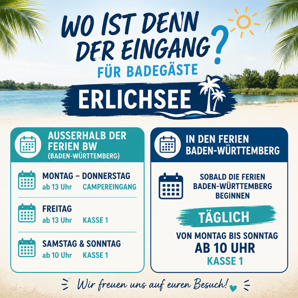 Erlichsee Eingang